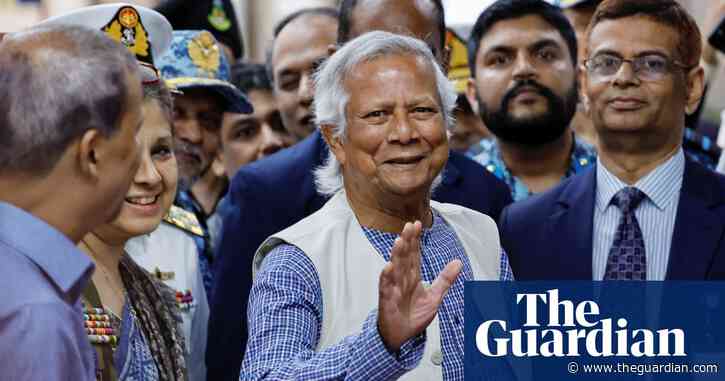 Muhammad Yunus sworn in as interim leader of Bangladesh