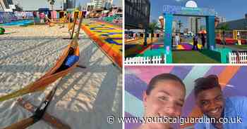 ‘I went to a beach with sand, hammocks, and deck chairs… all in Croydon’