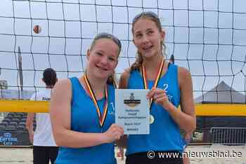 Laure van Iseghem en Liselot Verlinden Belgisch kampioen beachvolleybal