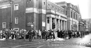 It was 1980 and fans queued overnight at Newcastle City Hall to buy concert tickets
