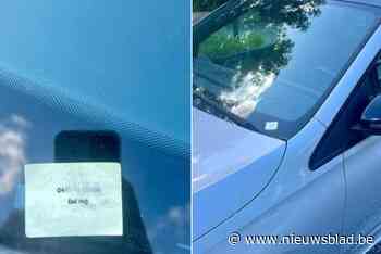 Politie vraagt alert te zijn voor vreemde post-it’s op wagens of woningen: “Mogelijk poging tot oplichting, diefstal of inbraak”