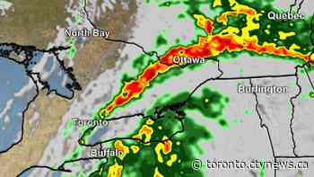 Flash floods possible in Toronto today as heavy rainfall arrives: Environment Canada