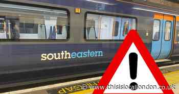 All the Southeastern trains cancelled or diverted this weekend