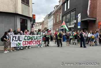 KU Leuven start procedure op via vrederechter om pro-Palestijnse bezetting in gebouwen te stoppen: “We geloven niet dat dit bijdraagt tot respectvolle dialoog”