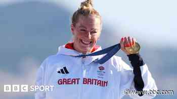 'Overwhelming' - GB's Aldridge wins kite sailing gold