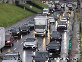 Heavy rains play havoc with Montreal rush hour