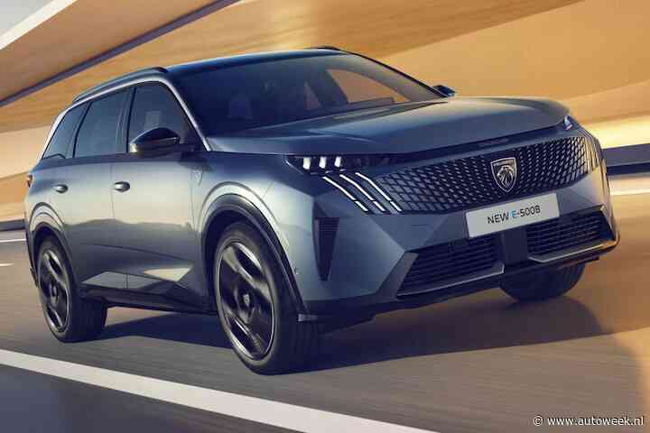 Elektrische Peugeot e-5008 niet vanaf minder dan €50.000