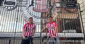 Sunderland brothers to cycle to four North East stadiums to raise money for Southport community