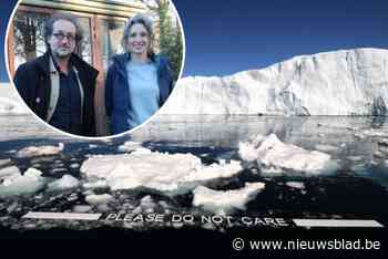 Antwerps kunstwerk drijft aan ijsfjord van Groenland: “We schoppen de wereld een geweten”