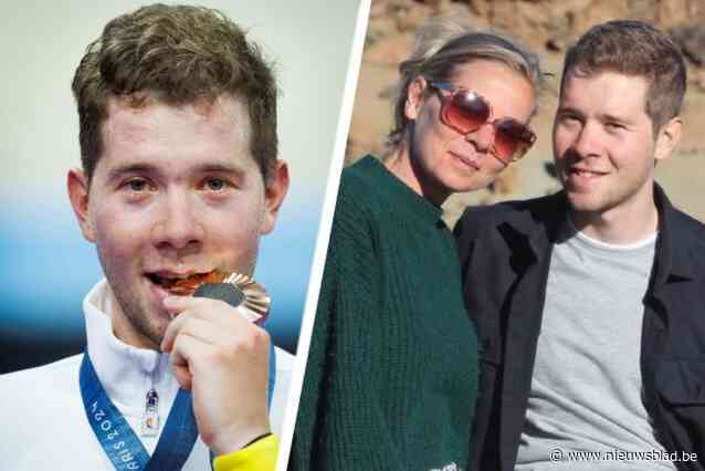 “Als 17-jarige wist hij al: ik wil naar de Spelen in Parijs”: mama Peggy (49) over de bronzen medaille van Fabio Van den Bossche (23)