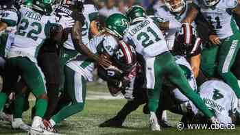 'Craziest ending I've ever been a part of': Riders, Redblacks game ends in a 22-22 2OT tie