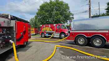 8 FDs respond to Ohio barn fire