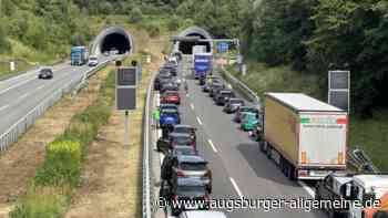 Technischer Defekt: Kohlbergtunnel der A96 gesperrt