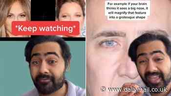 Do YOU see it? Bizarre optical illusion tricks your brain into distorting celebrity faces into terrifying MONSTERS - here's how it works