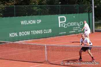 Tennisclub Boom stoomt zich klaar voor dubbelluik zomertornooi