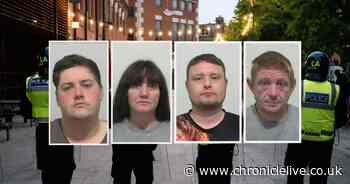 Four rioters who took part in 'mob violence' during Sunderland far-right protest are jailed