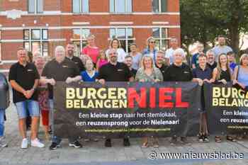 Burgerbelangen Niel stelt ploeg en website voor