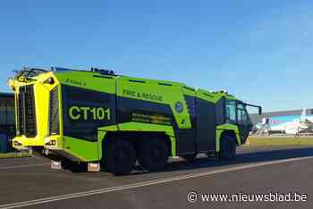 Investeringen in brandweer van Internationale Luchthaven Kortrijk-Wevelgem