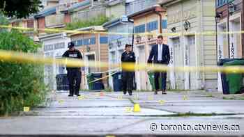 Gunshots, screams heard in security video near scene of deadly Toronto shooting