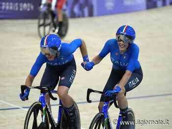 Ciclismo, sorpresa Italia: Guazzini e Consonni medaglia d’oro nel madison