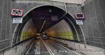 Dartford Crossing west and east tunnels to close this weekend