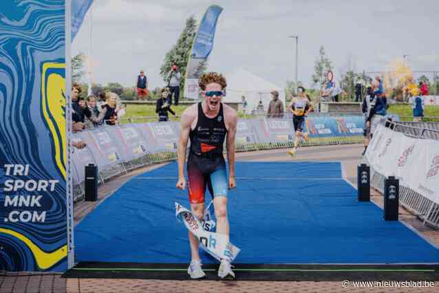 Cis Huyghe haalt in Turkije de finale van het EK Sprinttriatlon