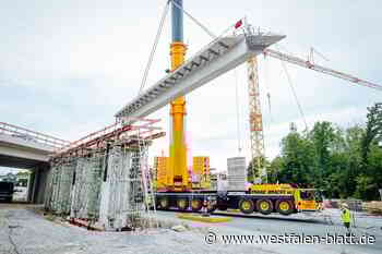 Borchener Straße bis Montagmorgen voll gesperrt