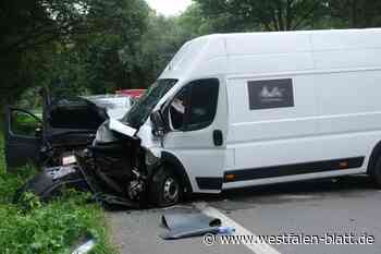 Zwei Leichtverletzte nach Verkehrsunfall in Vlotho