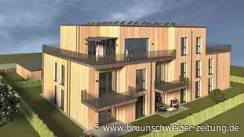 Regionsweit erstes Mehrfamilienhaus aus Holz wächst in  Gifhorn