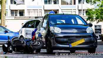 112-nieuws: auto botst op scooter • hinder op spoor Tilburg naar Breda
