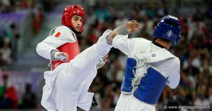 Simone Alessio vince la medaglia di bronzo nel taekwondo, categoria 80 kg. Battuto lo statunitense CJ Nickolas