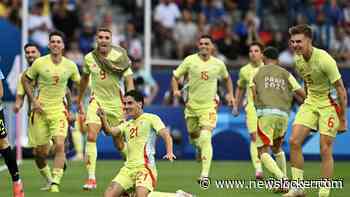 Spaanse voetballers winnen goud na thriller tegen Frankrijk