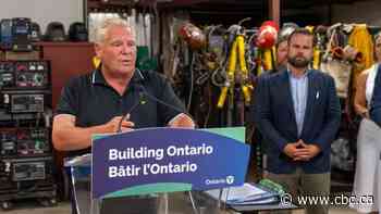 As Ontario's EV push continues, Doug Ford announces funding for skilled labour training in northern Ontario