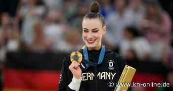 Olympia: Reaktionen von Darja Varfolomeev zum Gold in der Rhythmischen Sportgymnastik
