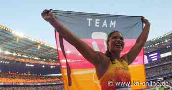 Olympia 2024: Yemisi Ogunleye bejubelt sensationelles Gold im Kugelstoßen - „Nicht von dieser Erde“