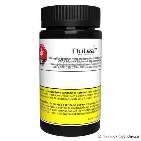 Cannabis oils and softgels recalled due to intoxicating ingredients: Heath Canada