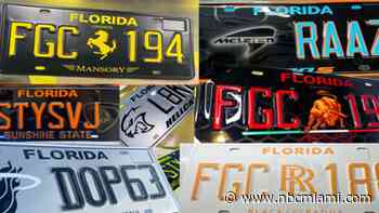 FHP cracks down on illegally customized license plates