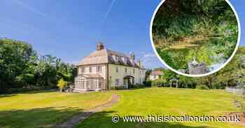 Inside huge £5 million mansion with its own woodland and duck pond