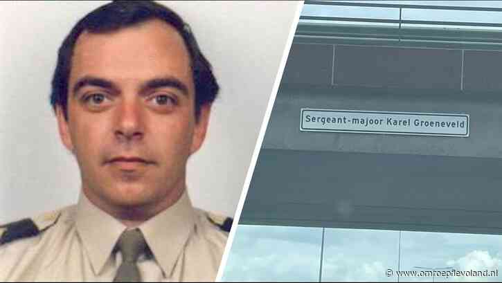 Almere - Overleden Almeerse militair geëerd met vernoeming viaduct A6: Sergeant-majoor Karel Groeneveld