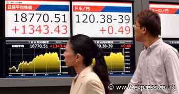 Global financial meltdown fears after £40bn plunge in a single day