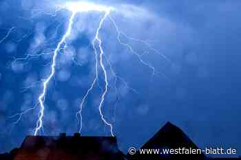 Rekord-Blitz im Kreis Minden-Lübbecke gemessen