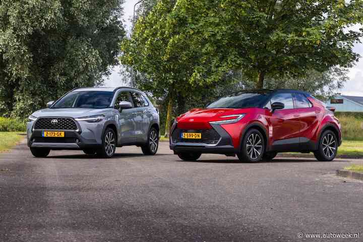 Toyota C-HR en Corolla Cross zijn anders, maar ook hetzelfde