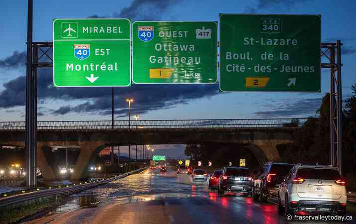 Tropical storm Debby remnants brings significant rainfall to Montreal, Eastern Canada