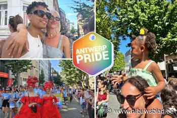 LIVE. Recordeditie van Antwerp Pride Parade met 150.000 bezoekers zit er bijna op: eerste wagens komen aan op de Cockerillkaai