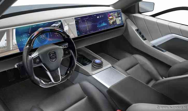 DeLorean DMC-12 rijdt de toekomst in