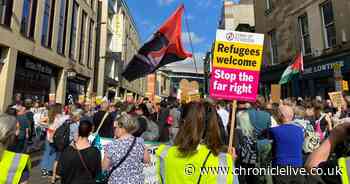 'Newcastle showed them what we are about' - political figures hail 'peaceful display of unity' during protests