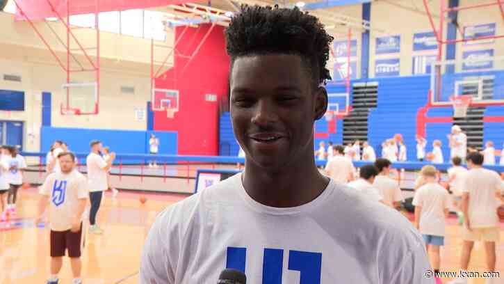 'Emotional' day for KJ Adams hosting first camp