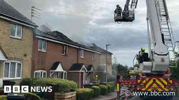Family left feeling 'numb' after fire destroys home