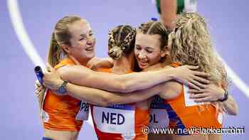 Estafettevrouwen 4x400 meter veroveren olympisch zilver