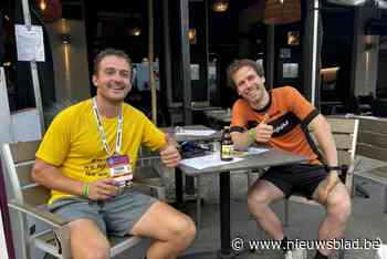 “Ik hou het volgend jaar op supporteren”: Gerben (31) en Stijn (35) uit Wuustwezel arriveren als eerste lopers van Dodentocht